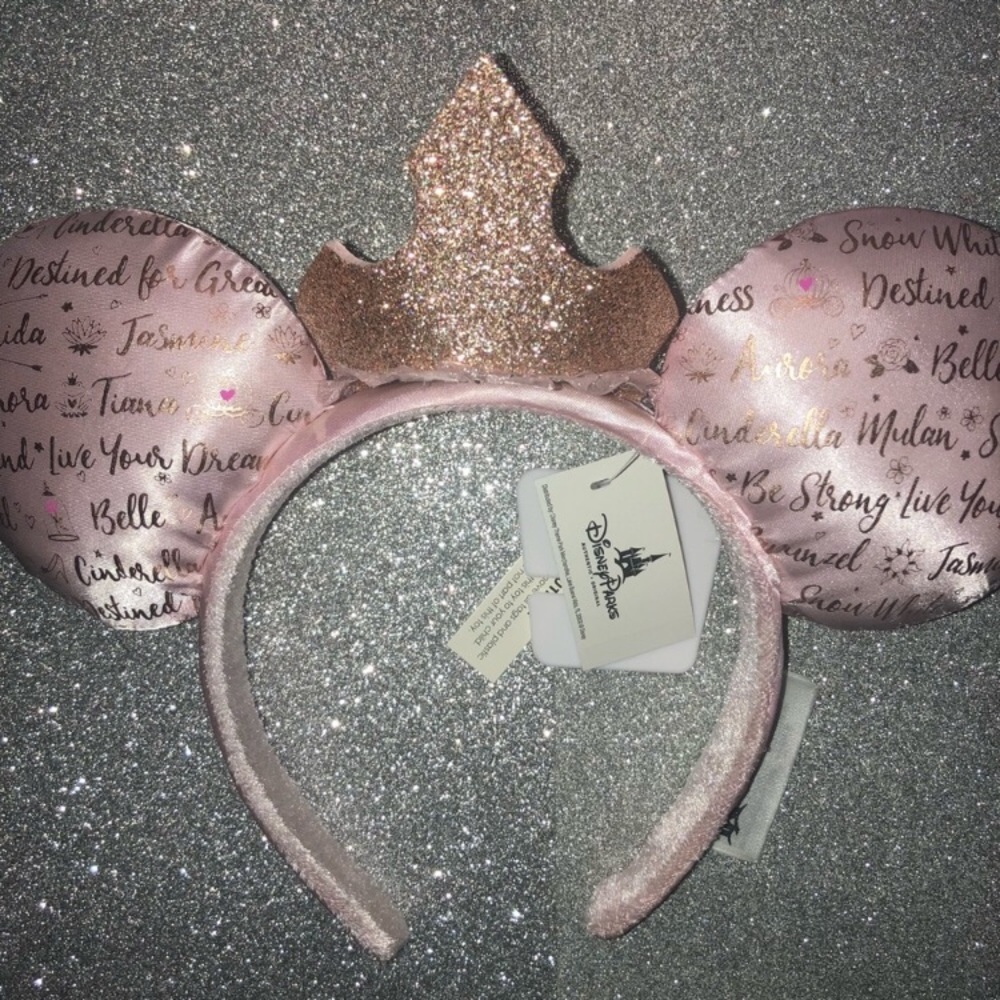 New Disney Parks Princess Minnie Mouse Ears - Picture 2 of 4